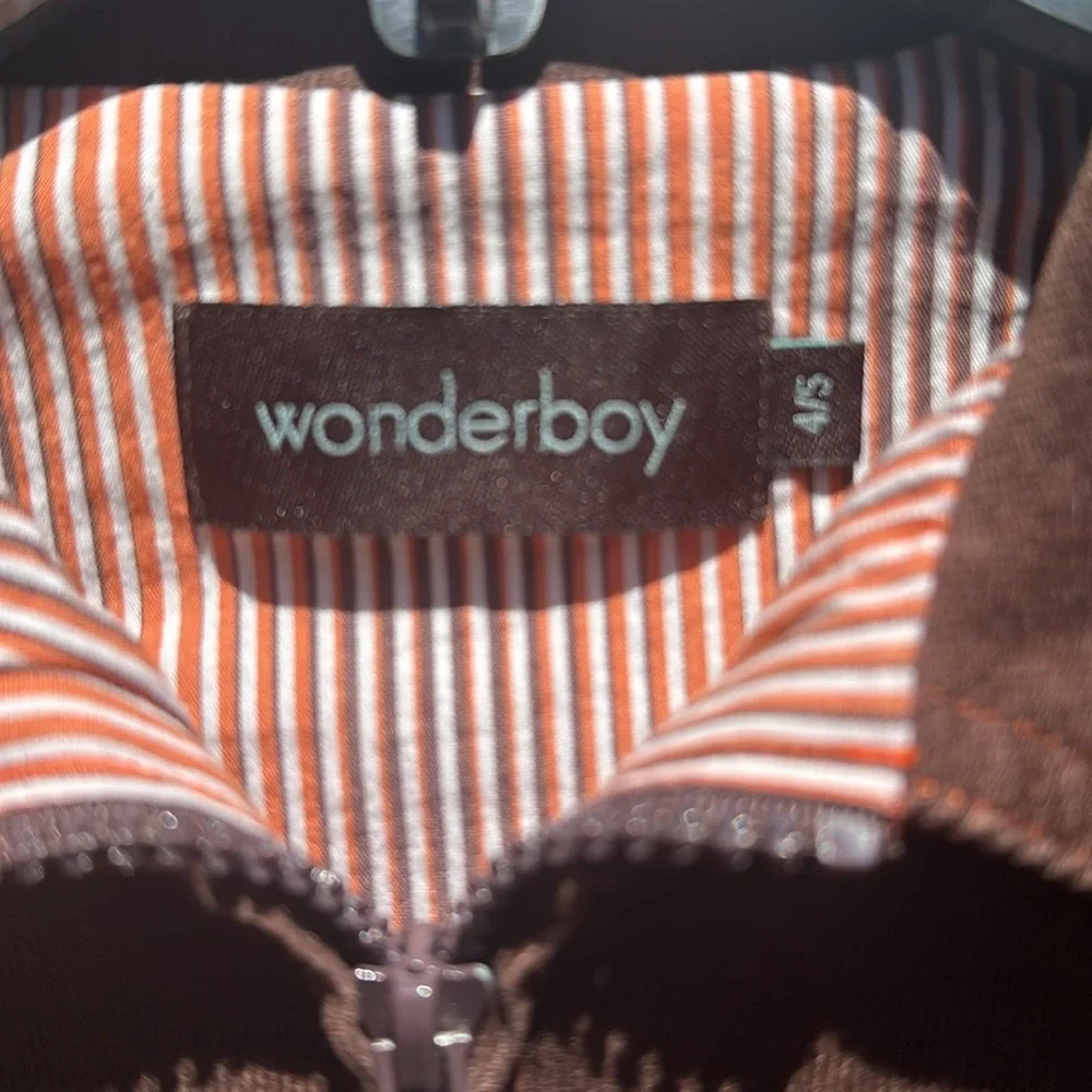 Wonderboy 4/5 kids zip up jacket - Picture 4 of 4